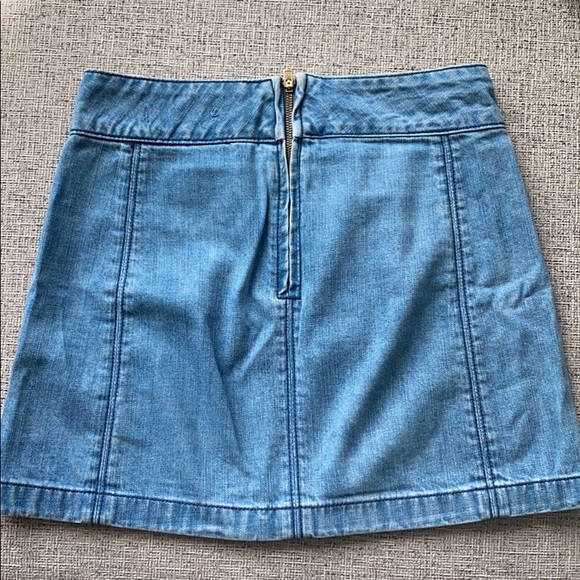 Free People denim skirt - Picture 2 of 3